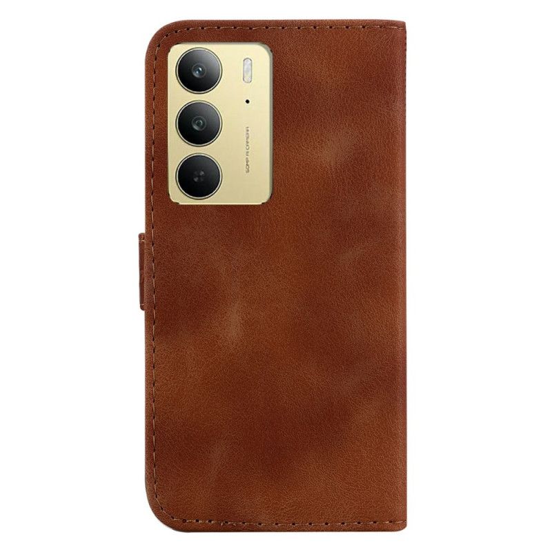 Leren Hoesje Voor Realme C75 Design 7
