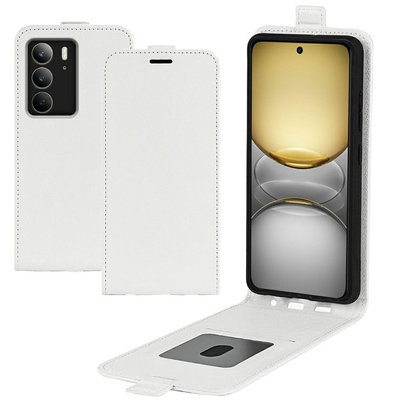 Leren Hoesje Voor Realme C75 Verticale Klep