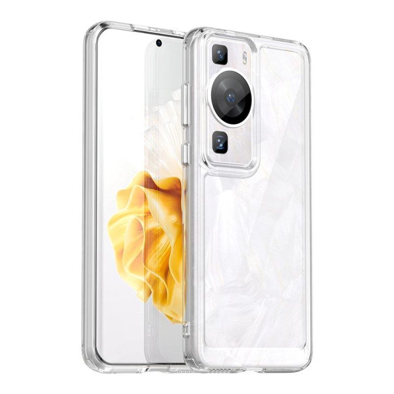 Hoesje voor Huawei P60 Pro Hybride Transparant