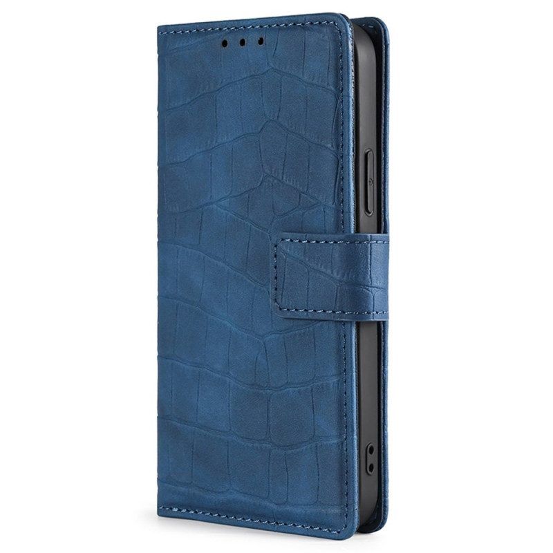 Leren Hoesje voor Huawei Mate 50 Pro Krokodil