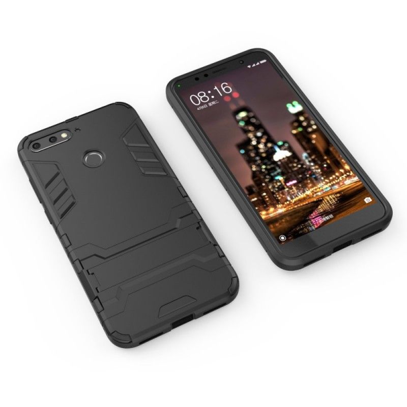 Hoesje Honor 7A Rood Zwart Ultrabestendig