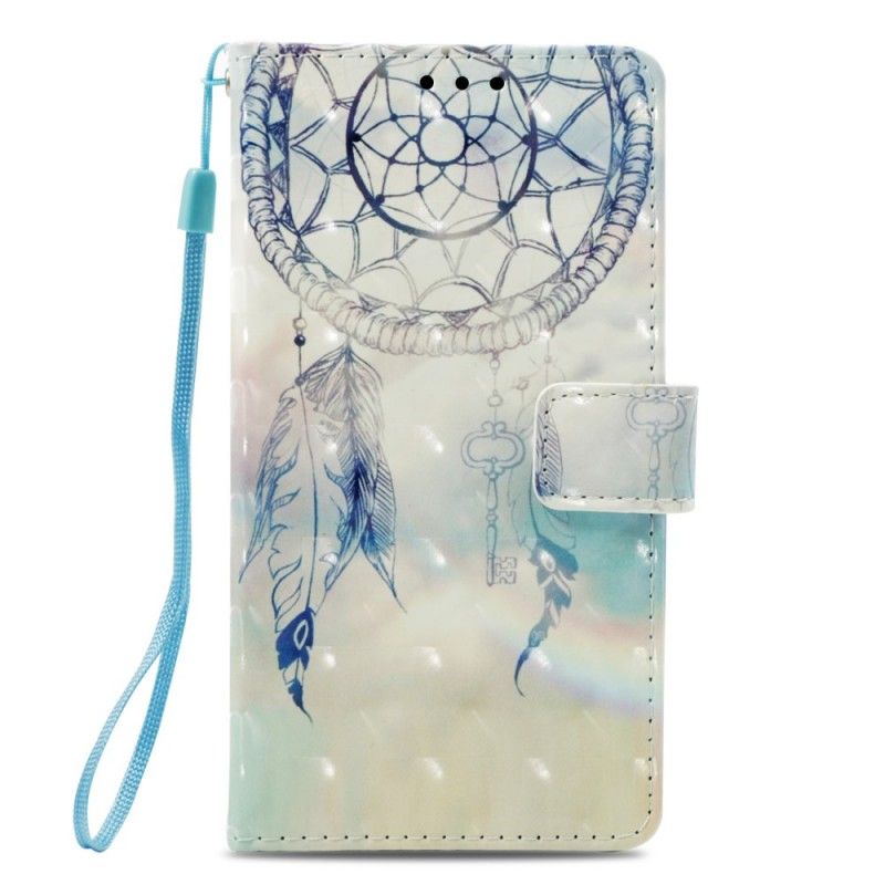 Leren Hoesje Honor 7A 3D Dromenvanger