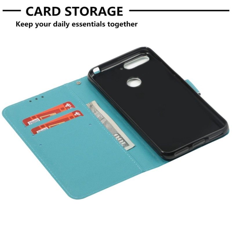 Leren Hoesje Honor 7A 3D Dromenvanger