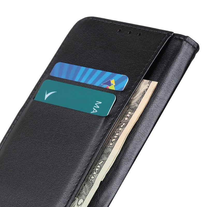 Cover Folio-hoesje Samsung Galaxy A42 5G Groen Zwart Telefoonhoesje Klinknagel X Ontwerp