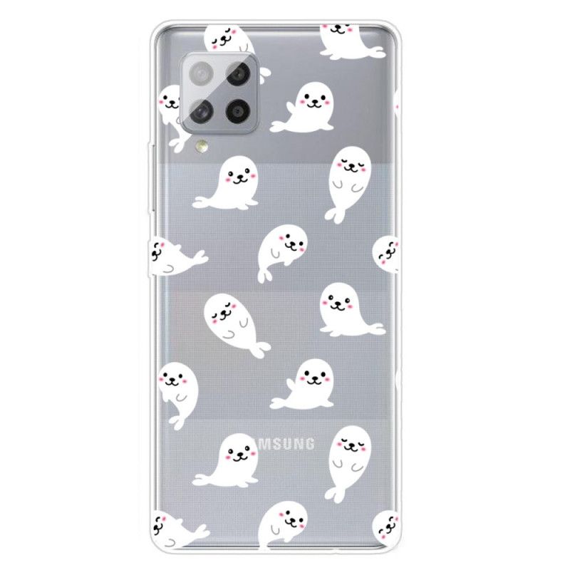 Cover Hoesje Samsung Galaxy A42 5G Telefoonhoesje Topzeeleeuwen