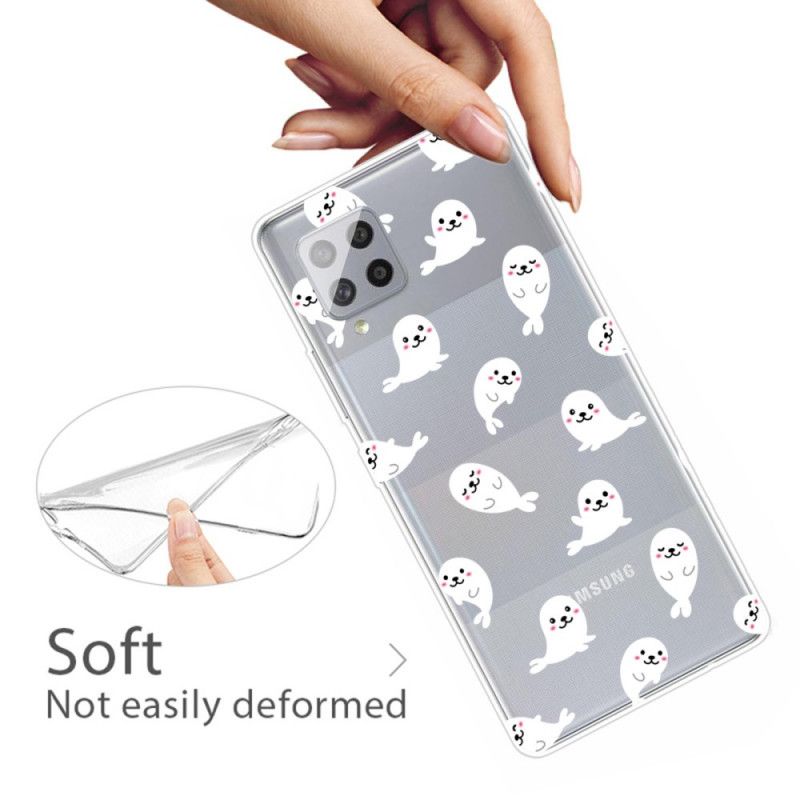 Cover Hoesje Samsung Galaxy A42 5G Telefoonhoesje Topzeeleeuwen