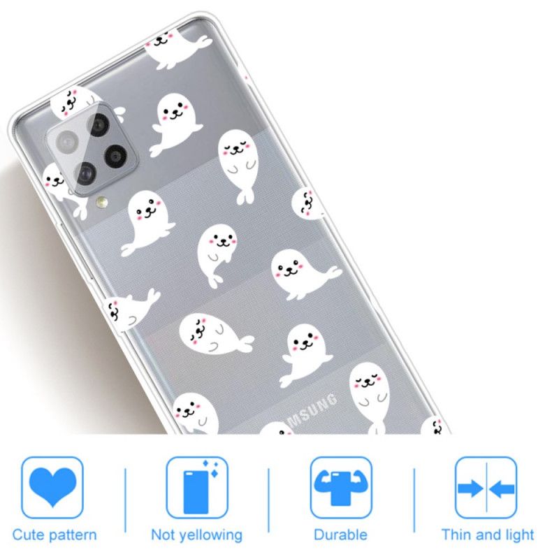 Cover Hoesje Samsung Galaxy A42 5G Telefoonhoesje Topzeeleeuwen