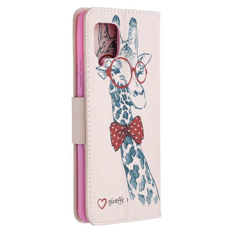 Flip Case Leren Samsung Galaxy A42 5G Nerdgiraf