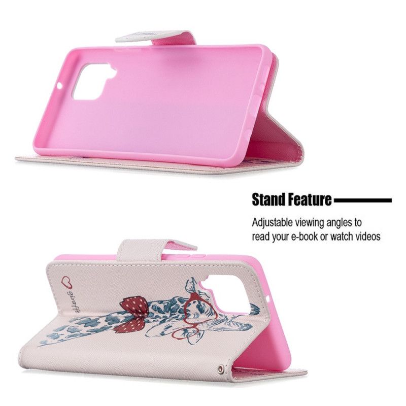 Flip Case Leren Samsung Galaxy A42 5G Nerdgiraf