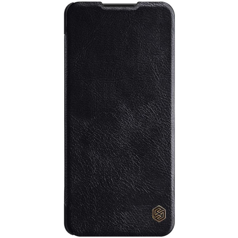 Folio-hoesje Samsung Galaxy A42 5G Rood Zwart Nillkin Qin-Reeks