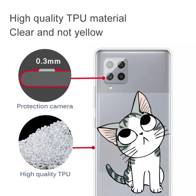 Hoesje Samsung Galaxy A42 5G Charmante Kat