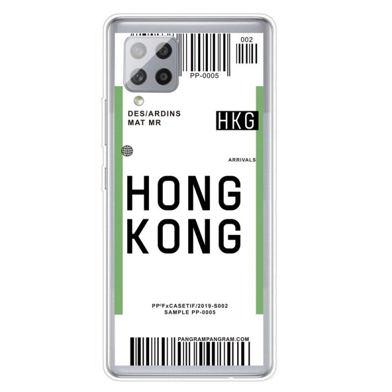 Hoesje Samsung Galaxy A42 5G Instapkaart Naar Hong Kong