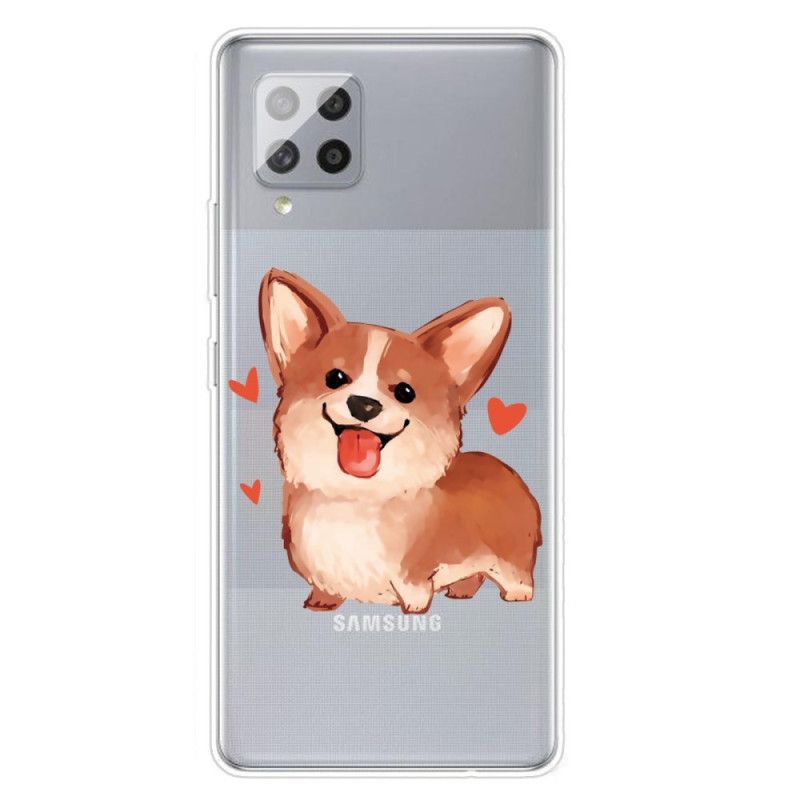 Hoesje Samsung Galaxy A42 5G Telefoonhoesje Mijn Kleine Hond