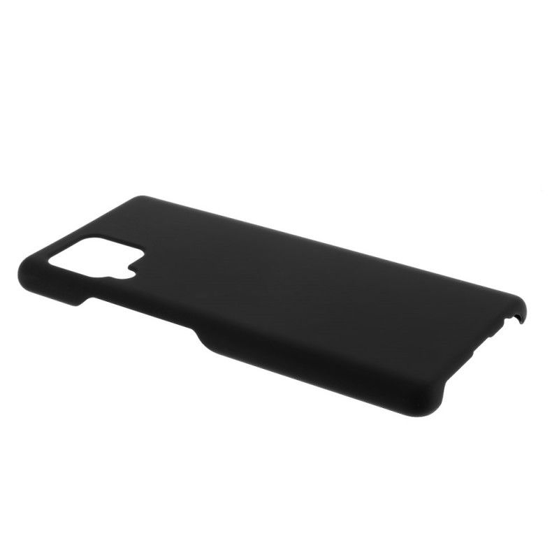 Hoesje Samsung Galaxy A42 5G Wit Zwart Hard Rubbereffect
