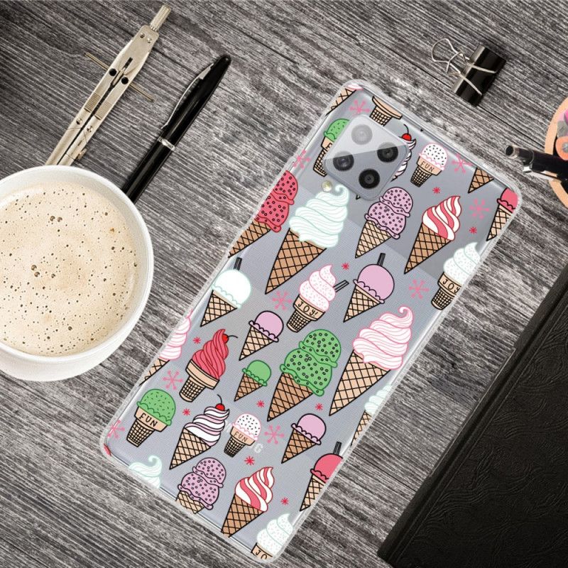 Hoesje voor Samsung Galaxy A42 5G Roomijs
