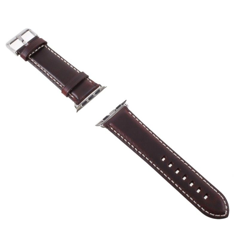 Appel Horlogeband 44/42 Mm Echt Geolied Leer