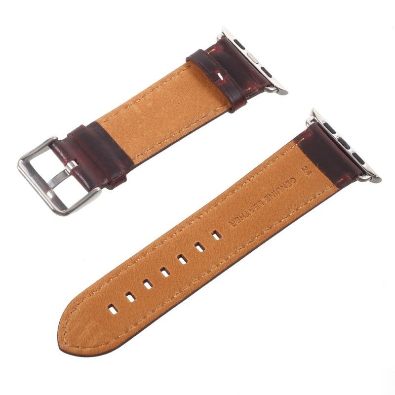 Appel Horlogeband 44/42 Mm Echt Geolied Leer