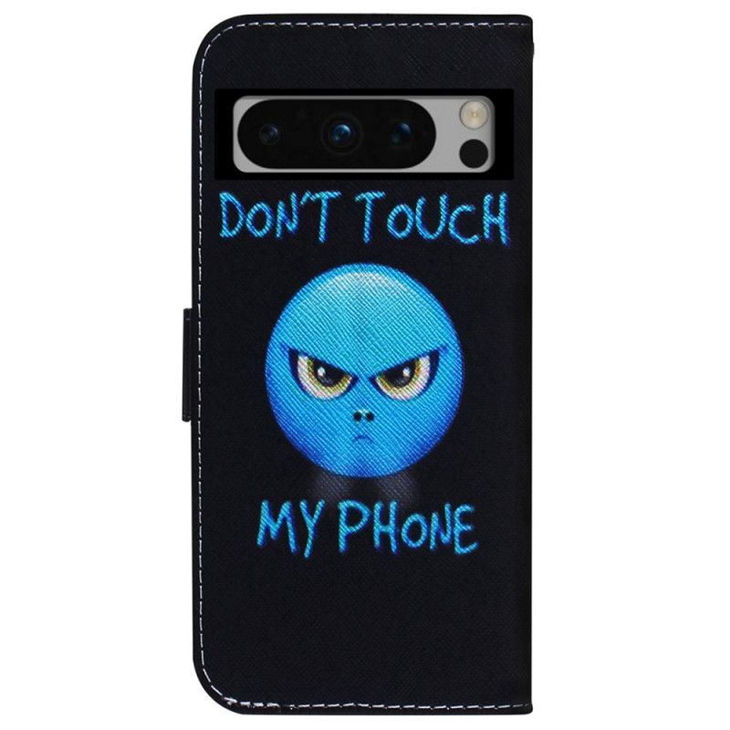 Folio-hoesje Google Pixel 8 Pro Telefoonhoesje Telefoon-emoji