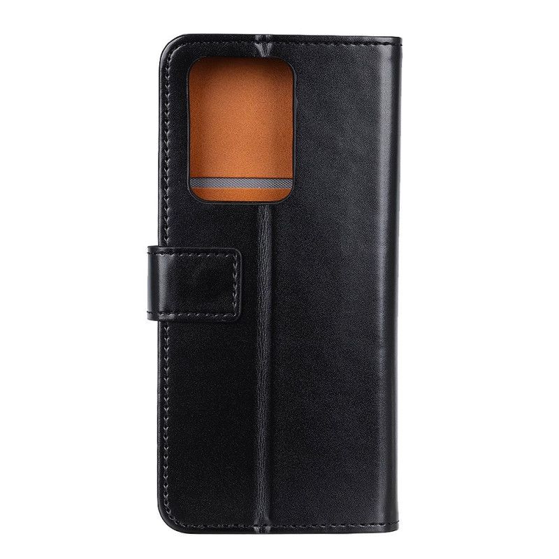 Cover Folio-hoesje Huawei P40 Pro Plus Donkerblauw Zwart Telefoonhoesje Driekleurig Leereffect