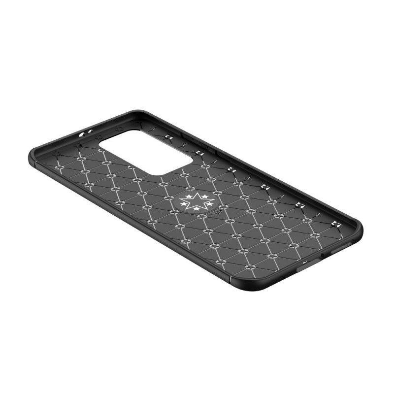 Hoesje Huawei P40 Pro Plus Rood Zwart Roterende Ring