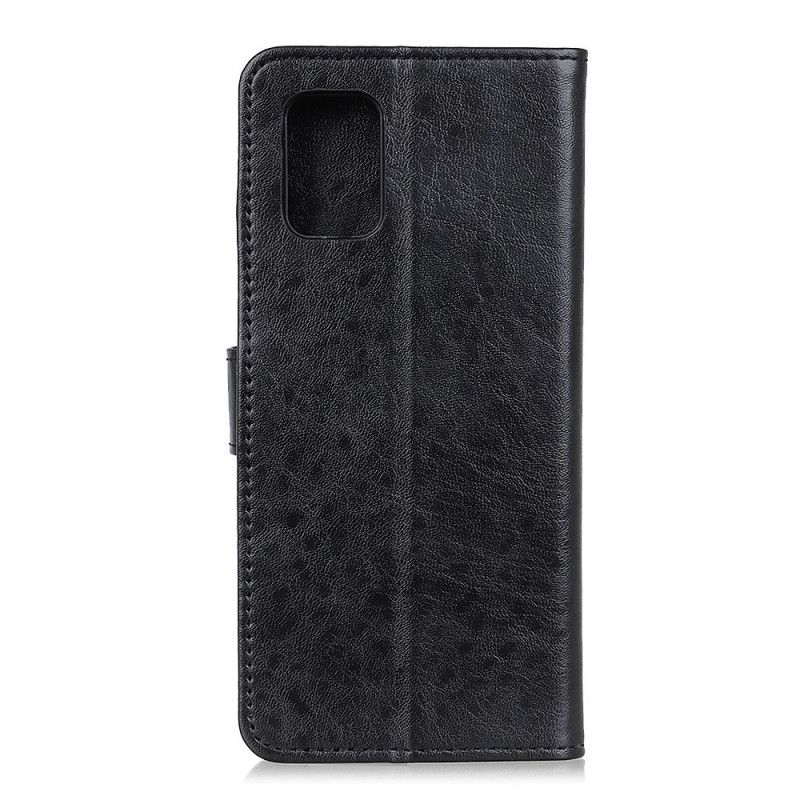 Leren Hoesje Huawei P40 Pro Plus Donkerblauw Zwart Premium Leerontwerp