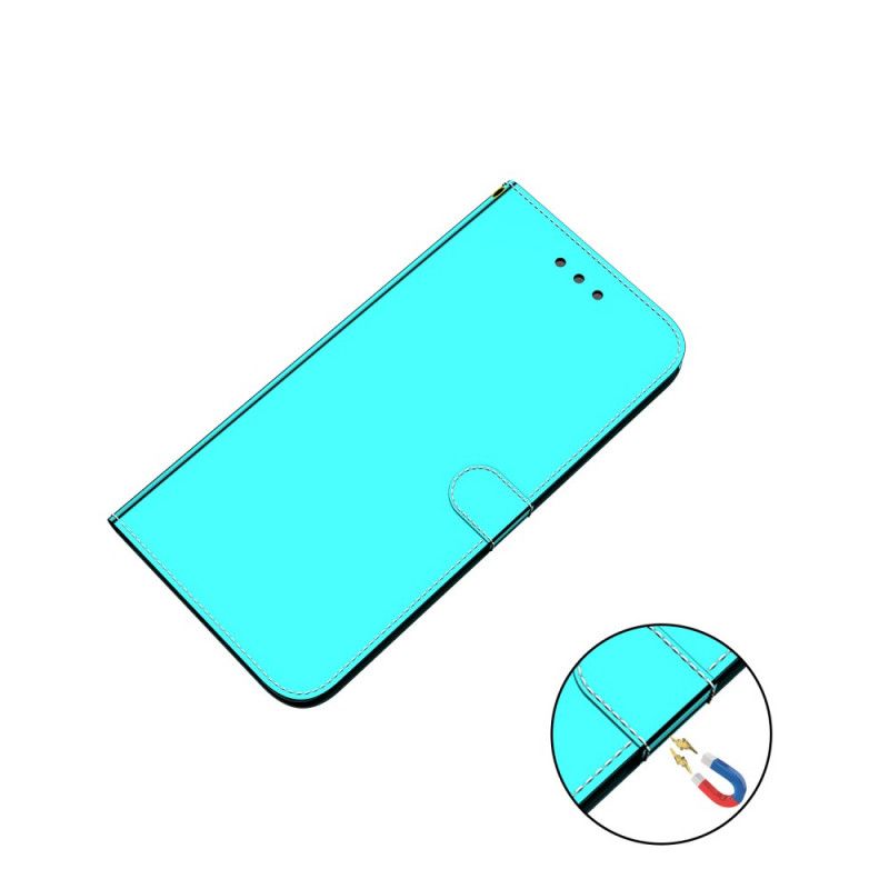 Folio-hoesje Huawei Nova 8i / Honor 50 Lite Kunstleer Spiegelkap