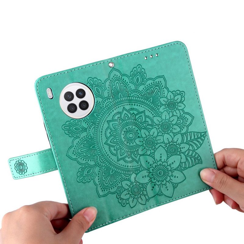 Folio-hoesje Huawei Nova 8i / Honor 50 Lite Telefoonhoesje Mandala