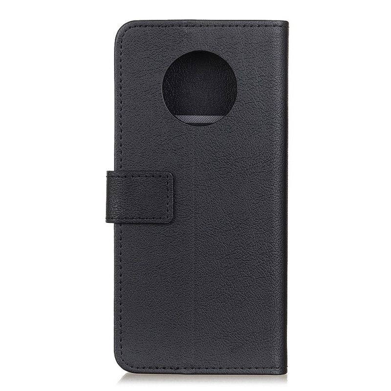 Cover Folio-hoesje Huawei Mate 40 Pro Wit Zwart Telefoonhoesje Klassiek