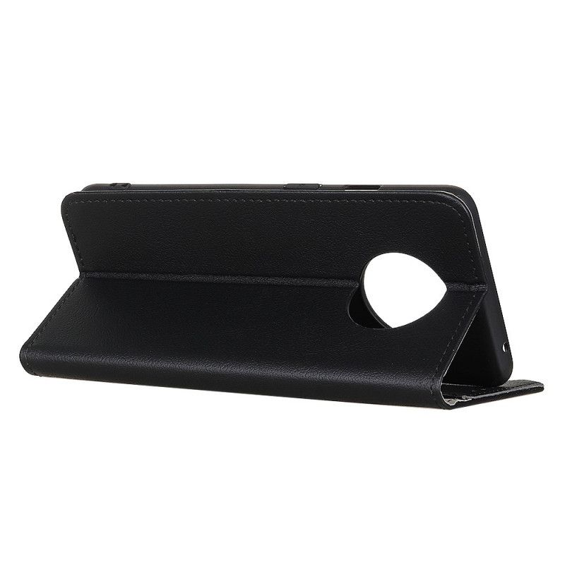 Cover Folio-hoesje Huawei Mate 40 Pro Wit Zwart Telefoonhoesje Klassiek