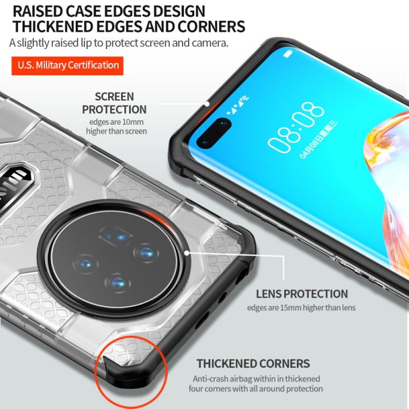 Cover Hoesje Huawei Mate 40 Pro Telefoonhoesje Ultrabestendige Ontdekkingsreizigersreeks