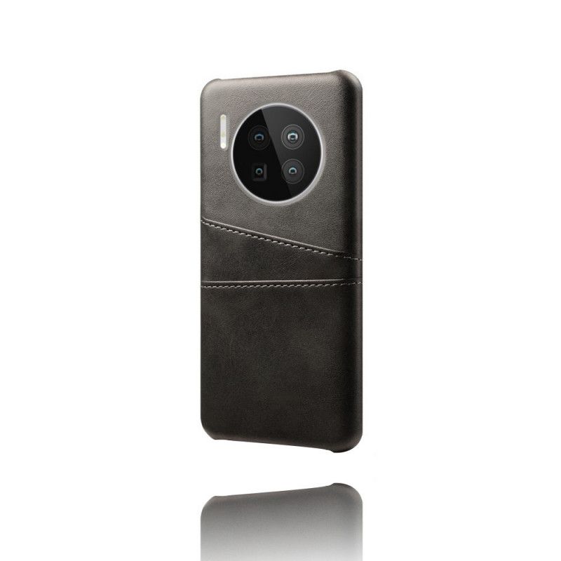 Hoesje Huawei Mate 40 Pro Grijs Zwart Ksq Kaarthouder