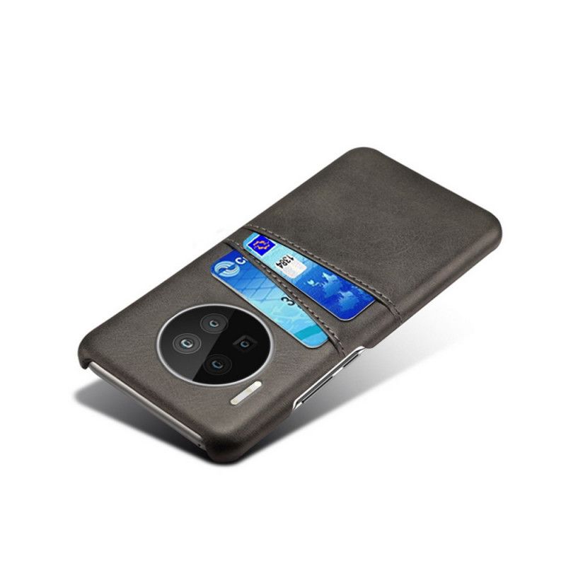 Hoesje Huawei Mate 40 Pro Grijs Zwart Ksq Kaarthouder