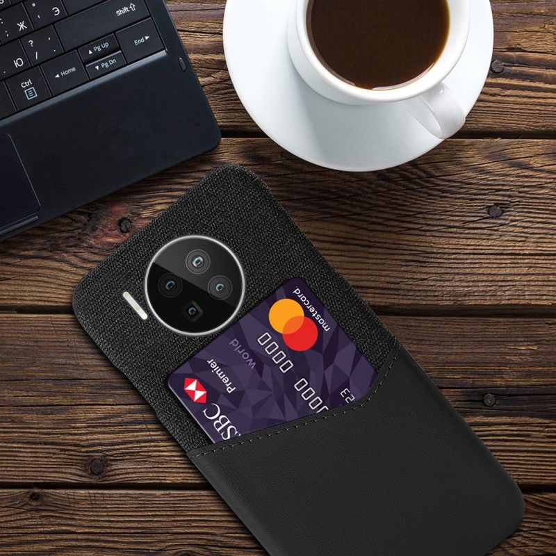 Hoesje Huawei Mate 40 Pro Grijs Zwart Ksq Kaarthouder