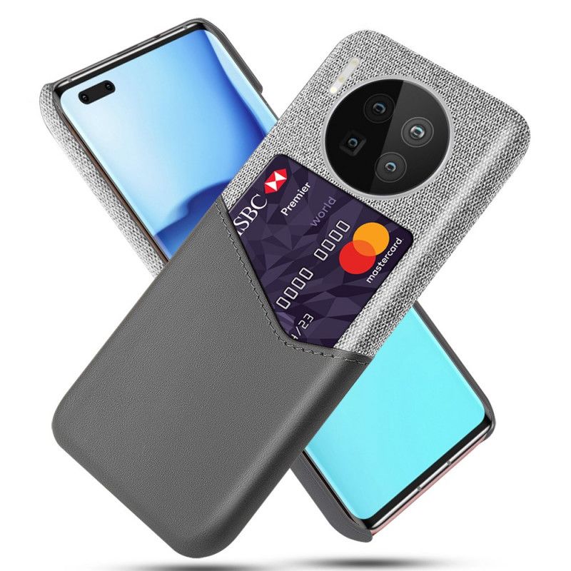 Hoesje Huawei Mate 40 Pro Grijs Zwart Ksq Kaarthouder