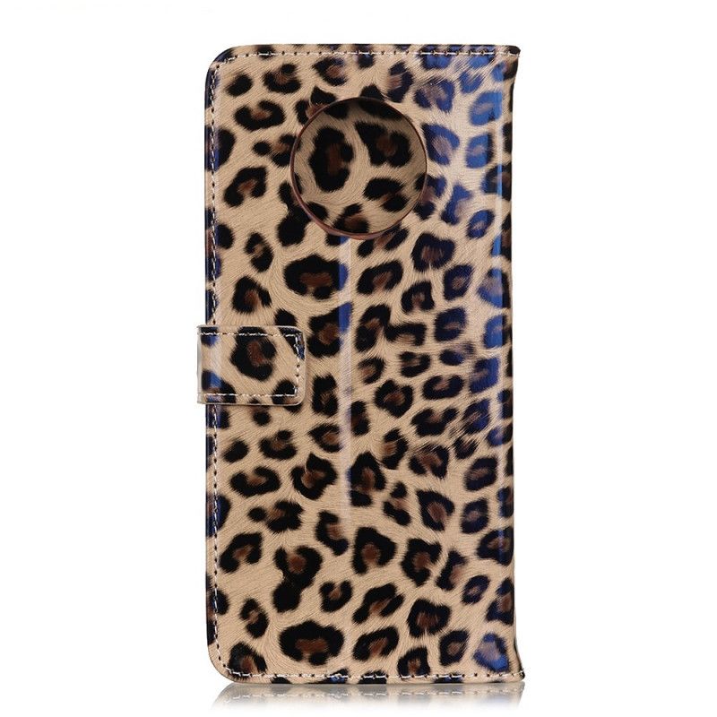 Leren Hoesje voor Huawei Mate 40 Pro Luipaard