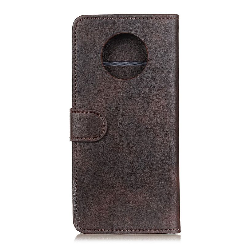 Leren Hoesje voor Huawei Mate 40 Pro Rood Zwart Premium Lychee Kunstleer
