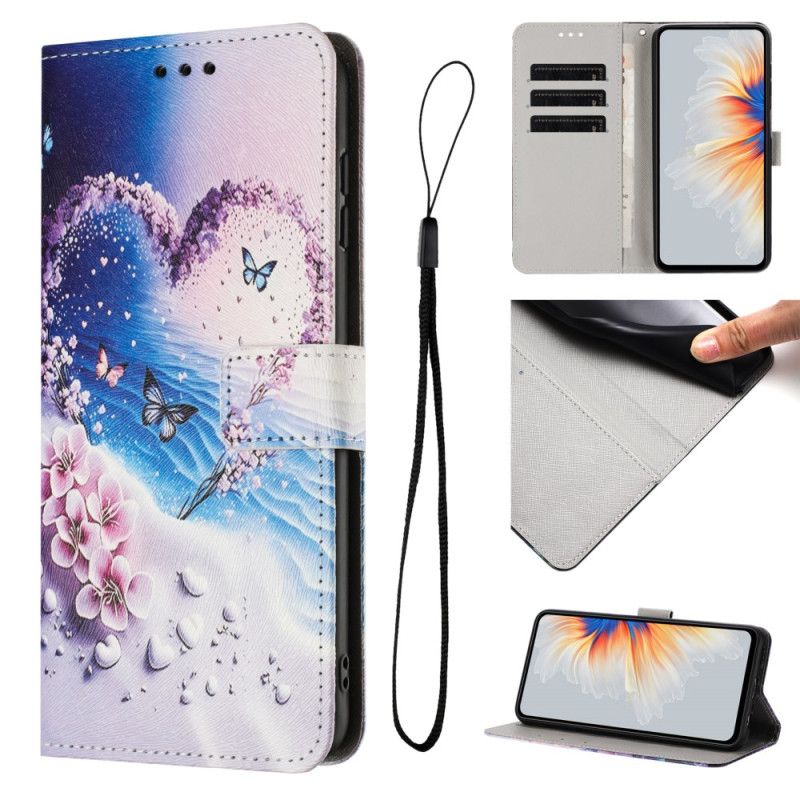 Flip Case Leren Oppo Reno 14 5g Hart