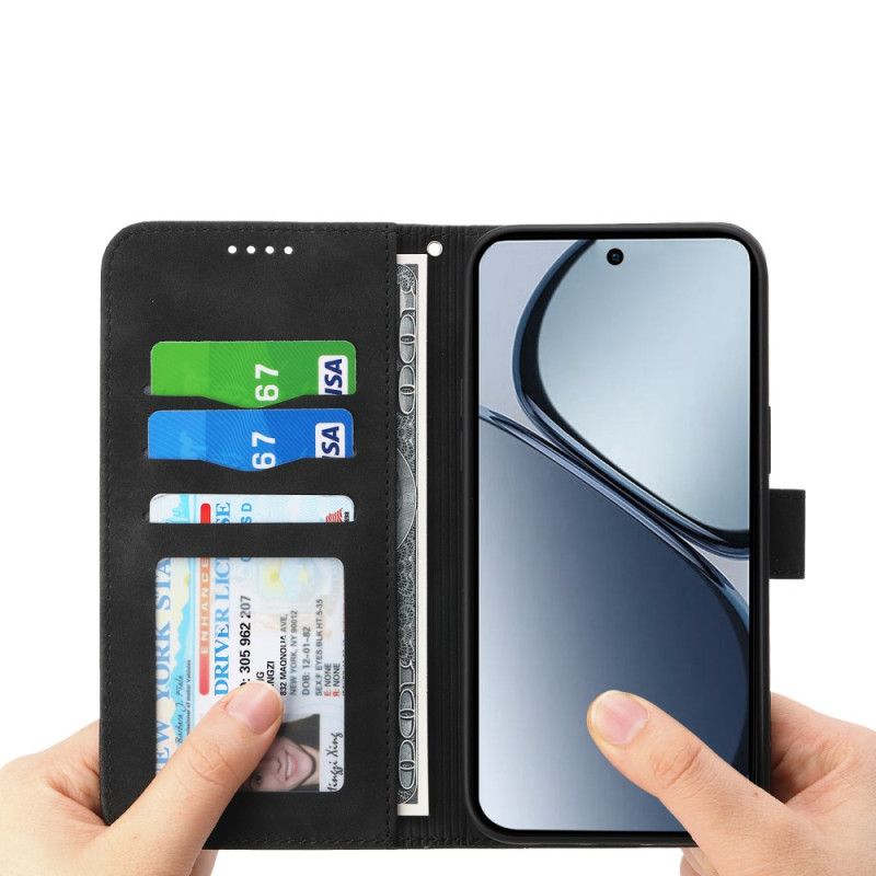 Folio-hoesje Oppo Reno 14 5g Telefoonhoesje Dierfeng