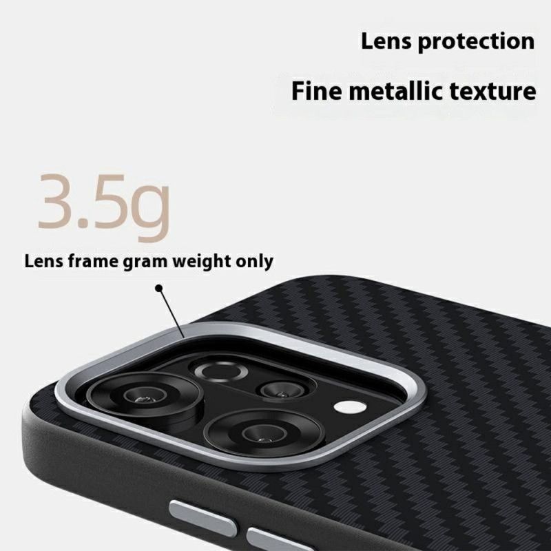 Hoesje Oppo Reno 14 5g Compatibel Met Magsafe Carbon Fiber