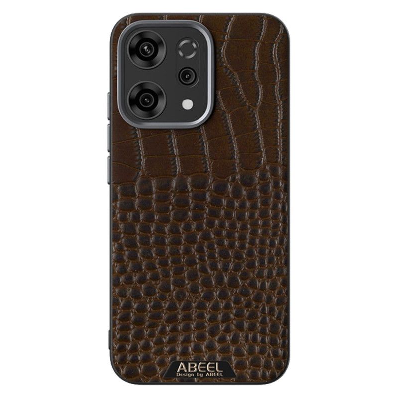 Hoesje Oppo Reno 14 5g Magsafe-compatibel Abeel Met Krokodillenprint