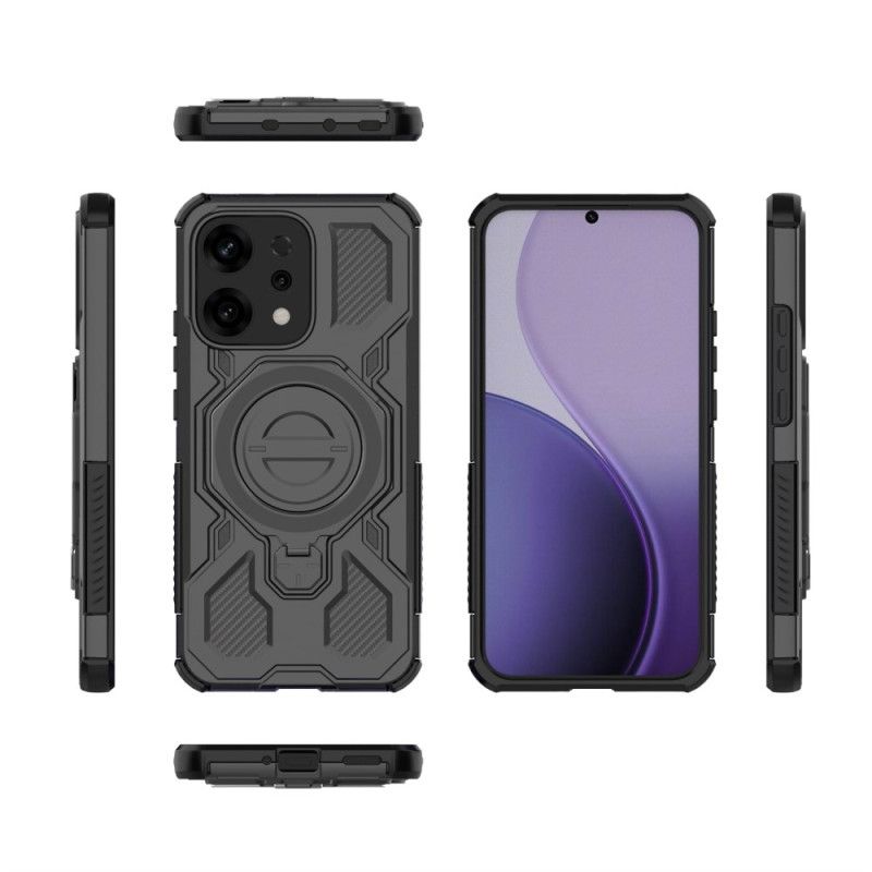 Hoesje Oppo Reno 14 5g Ultra-resistent Magnetisch Met Standaard