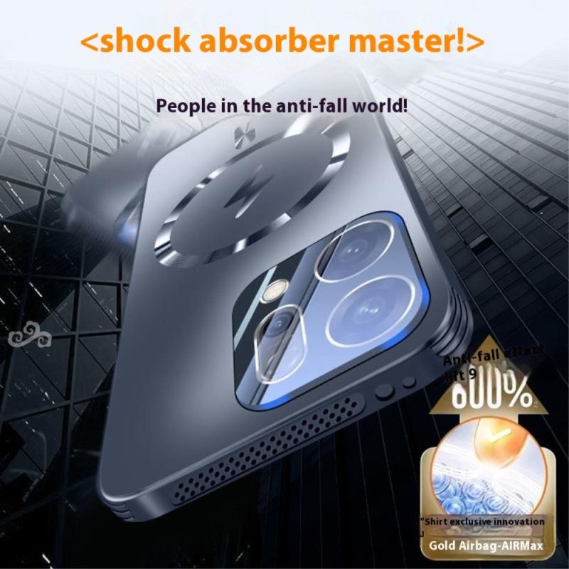 Hoesje Voor Oppo Reno 14 5g Magsafe-compatibel Metaaleffect