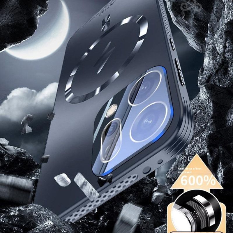 Hoesje Voor Oppo Reno 14 5g Magsafe-compatibel Metaaleffect