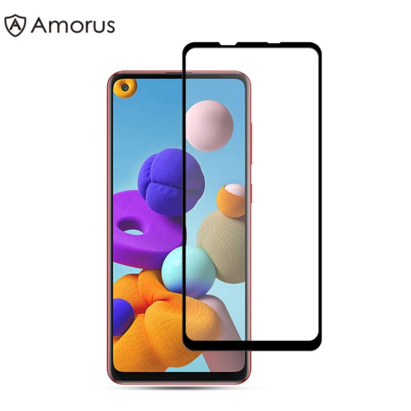 Bescherming Van Gehard Glas Voor Het Scherm Van De Samsung Galaxy A21s Amorus