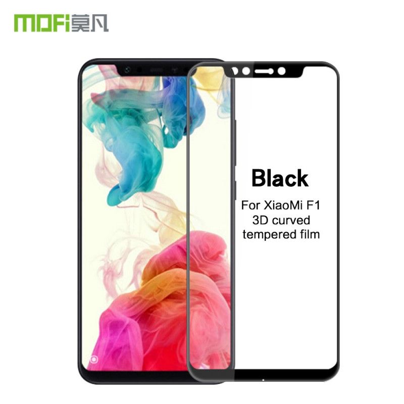 Bescherming Van Gebogen Gehard Glas Xiaomi Pocophone F1 Mofi