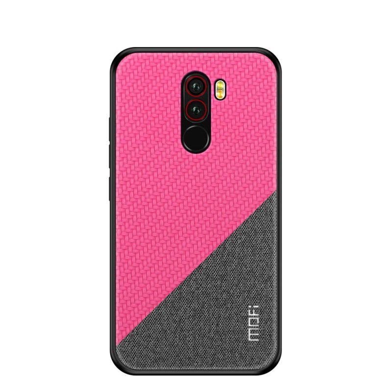 Hoesje Xiaomi Pocophone F1 Bruin Magenta Mofi Eer-Serie