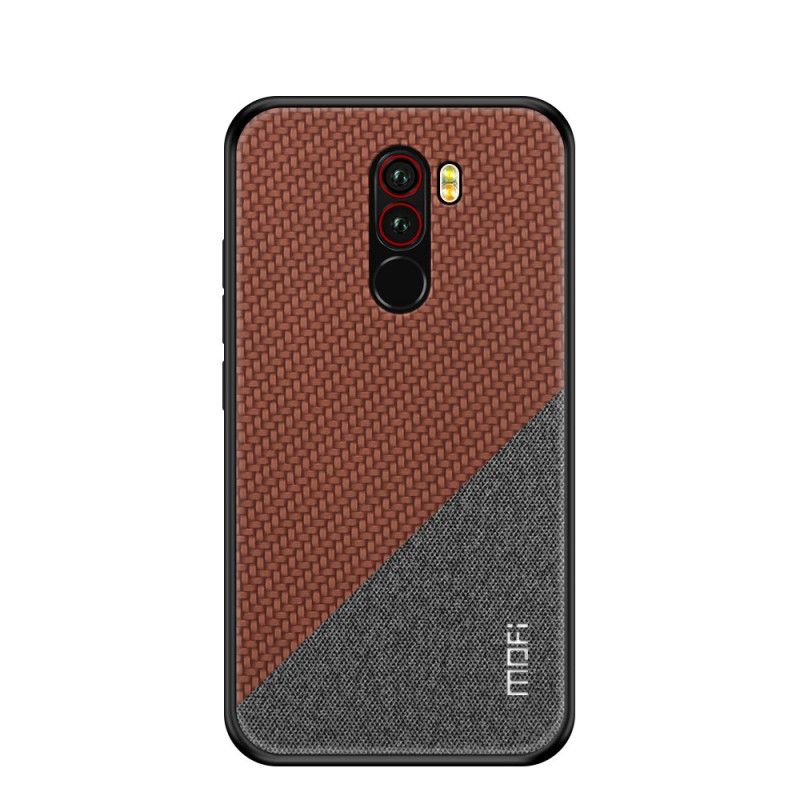 Hoesje Xiaomi Pocophone F1 Bruin Magenta Mofi Eer-Serie