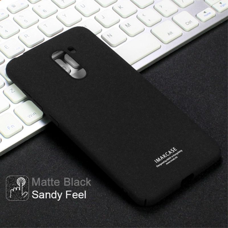 Hoesje Xiaomi Pocophone F1 Donkerblauw Ring