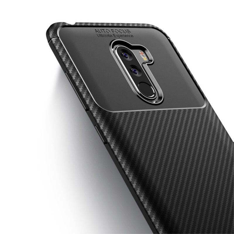 Hoesje Xiaomi Pocophone F1 Donkerblauw Zwart Antislip Ipaky