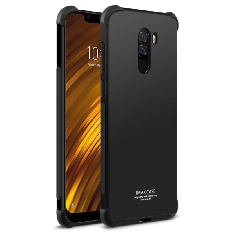 Hoesje Xiaomi Pocophone F1 Transparant Imak Zijdeachtig